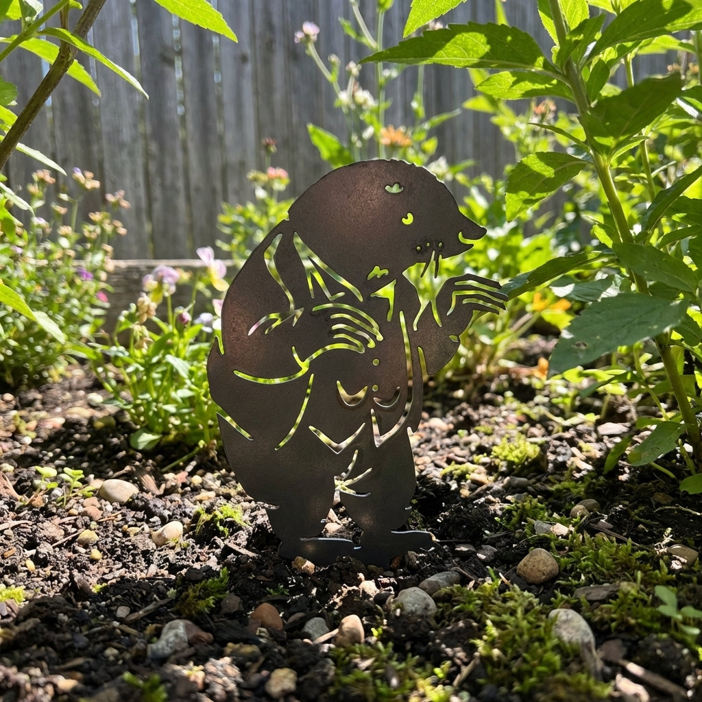 Mr Mole Flower Pot Ornament